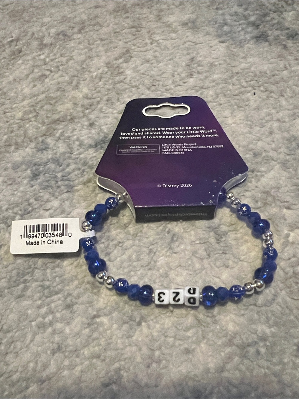 Little Words Project D23 Bracelet SM - Picture 3 of 3